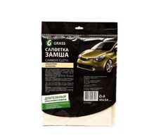 Grass Замша искусств. Алькантара, влаговпитывающая, желтая 45*54 см(IT-0322)
