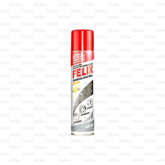 FELIX Полироль пластика аэрозоль(ваниль) 400мл (411040132)